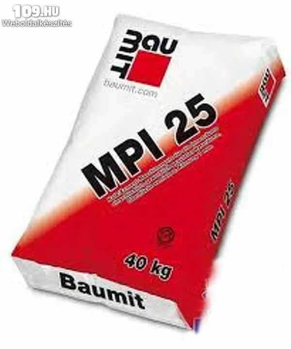 Baumit GV 25 (MPI 25) belső gépi vakolat